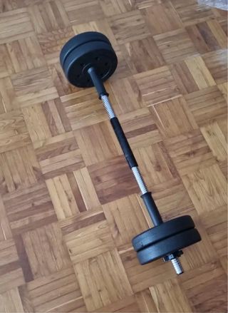 Set Pesas Ajustables Entrenamiento Casa 20kg