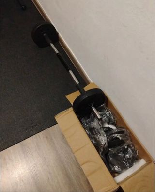 Set Pesas Ajustables Entrenamiento Casa 20kg