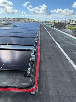 Se realizan trabajos eléctricos