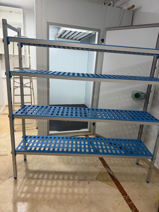 Vendo dos estanterías de cámara frigorífica