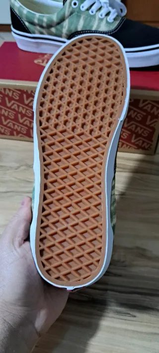 Scarpe Vans Era Camouflage Nere e Verdi