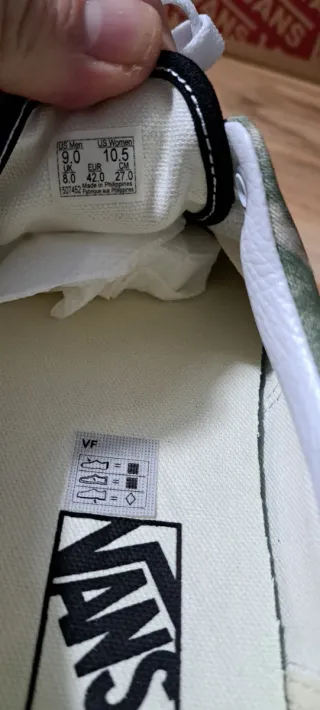 Scarpe Vans Era Camouflage Nere e Verdi