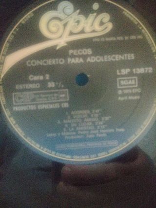 Vinilo Lo Que Esta sonando pecos