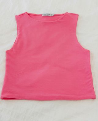 Top rosa Stradivarius