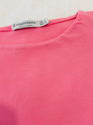 Top rosa Stradivarius