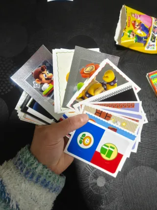 Cromos Súper Mario Bros. It's-a me, Mario PvP c/u