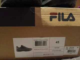 Zapatillas Fila Negras