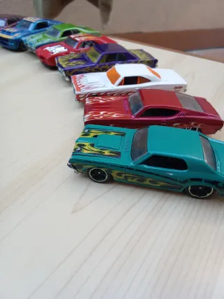 Lote 5 Coches Hot Wheels