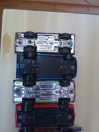 Lote 5 Coches Hot Wheels