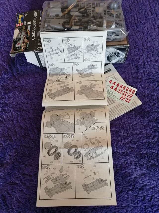 Maqueta Revell Auto Union Type D 1:32