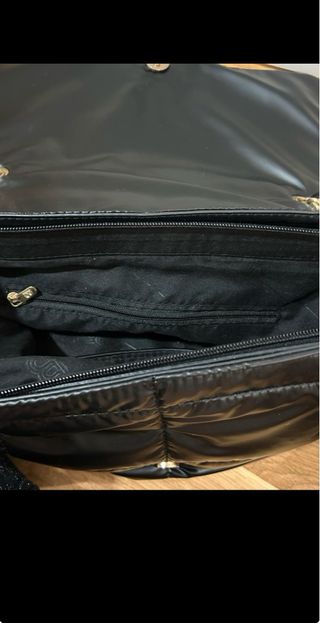 Bolso negro acolchado Bosanova