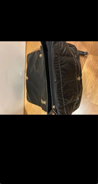 Bolso negro acolchado Bosanova