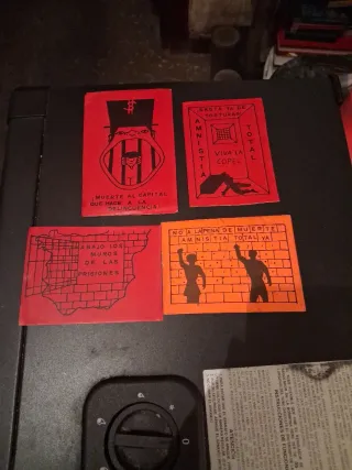 4 Carteles de Amnistía Total