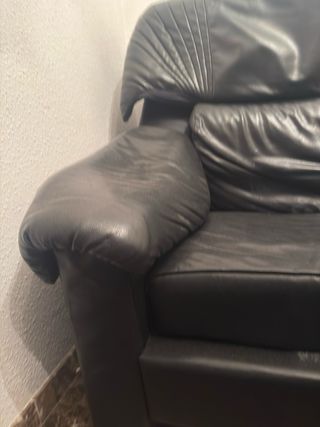 Sofá de cuero vintage