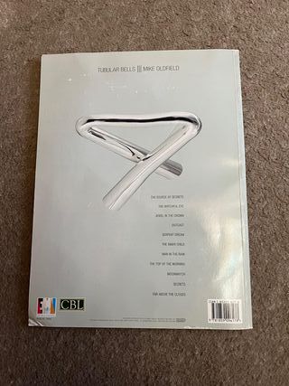 Partituras Tubular Bells III Mike Oldfield