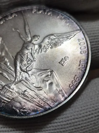 Libertad Plata Pura 2008 Onza