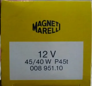 Lampadine Magneti Marelli 12V 45/40W P45t - 3 pz.