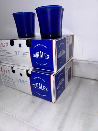 Set de 12 Vasos Duralex Lys Azul 21cl