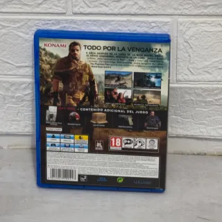 Metal Gear Solid V The Phantom Pain PS4 Edición Dí