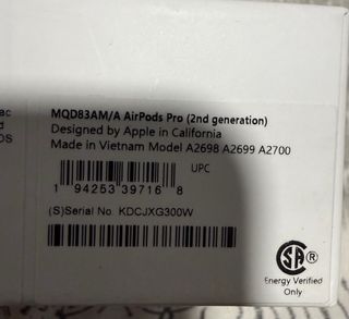 Auricolari AirPods Pro 2ª Gen