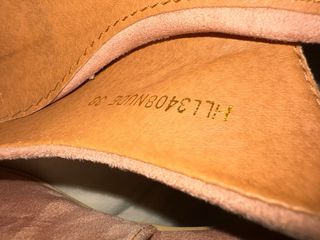 Bolso y tacones rosa efecto ante