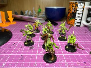 10 Poxwalkers Warhammer Caos