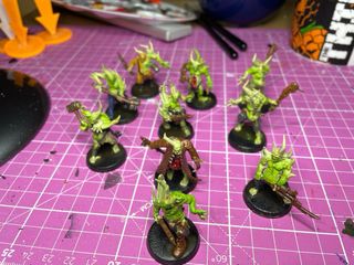10 Poxwalkers Warhammer Caos