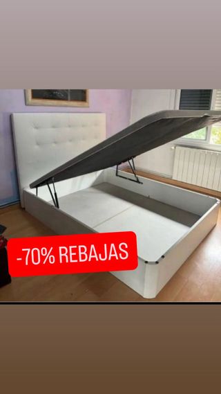 Canapés, colchones y cabeceros -70%