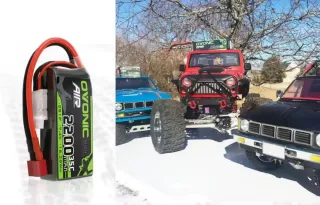 Batería Lipo OVONIC 2S 7.4V 2200 mA