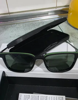 Montura Gafas Airport + Clip On Gris/Verde
