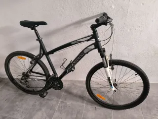 Bicicleta Rockrider Negra Adulto