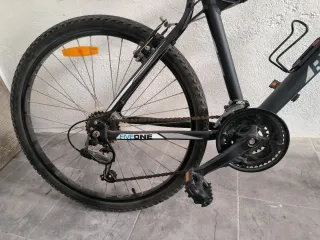 Bicicleta Rockrider Negra Adulto