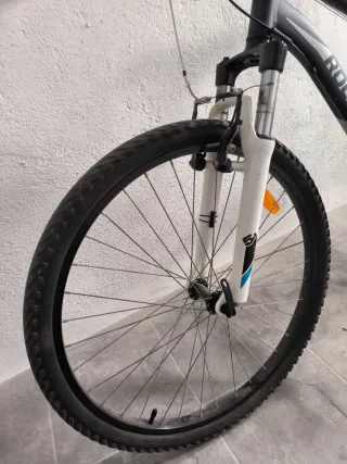 Bicicleta Rockrider Negra Adulto