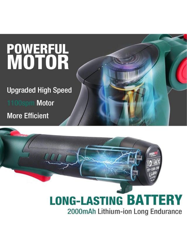 POSENPRO 2 en 1 Cortasetos y Podador