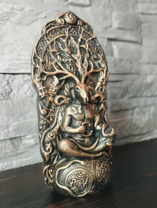 Statua Pan Cernunnos Baphomet Gotica