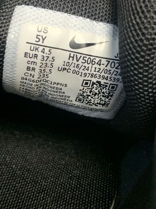 Zapatillas Nike P-6000 verde lima y negra