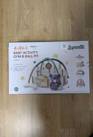 Parque infantil 4 en 1 Lupantte