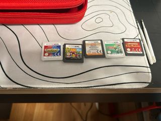 Nintendo 3DS XL Blanca y juegos