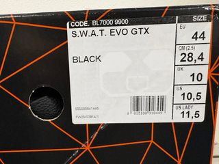 BOTAS TALLA 44 CRISPI S.W.A.T. EVO BLACK COD4