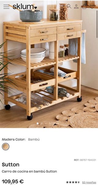 Camarera o mueble auxiliar