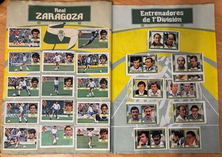 Álbum Liga 84/85 1ª División **COMPLETO**