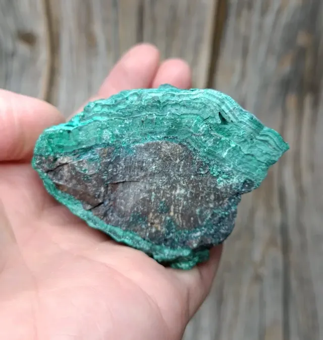 Mineral de Malaquita Natural