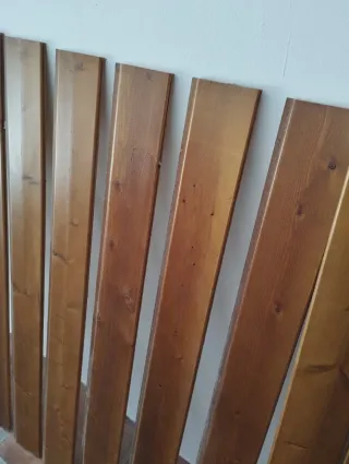Duelas de madera para revestimiento de pared