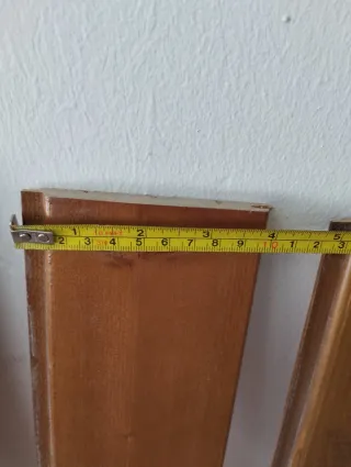 Duelas de madera para revestimiento de pared