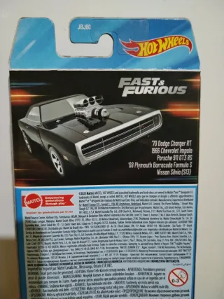 Hot Wheels Fast & Furious 5 Coches