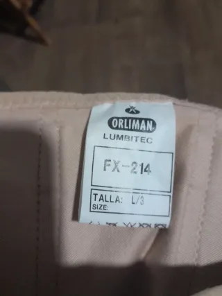 Faja Lumbar Beige