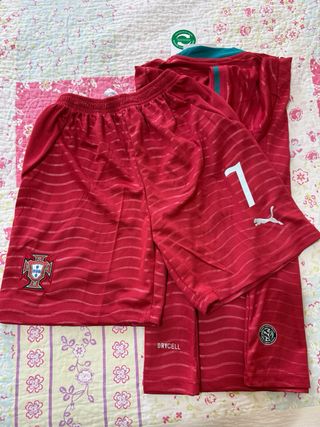 Equipación Portugal Mundial Ronaldo Talla 28