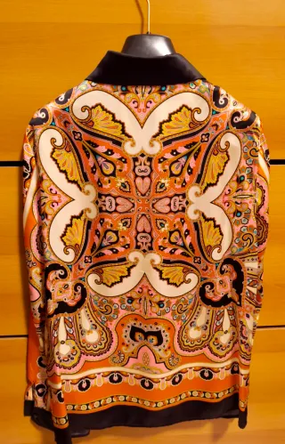 Camicia Luisa Spagnoli S Multicolore Arancione