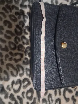 Borsetta in pelle nera