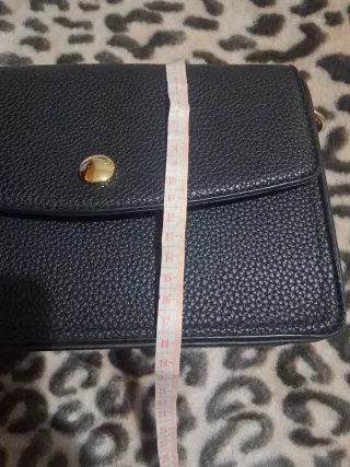 Borsetta in pelle nera